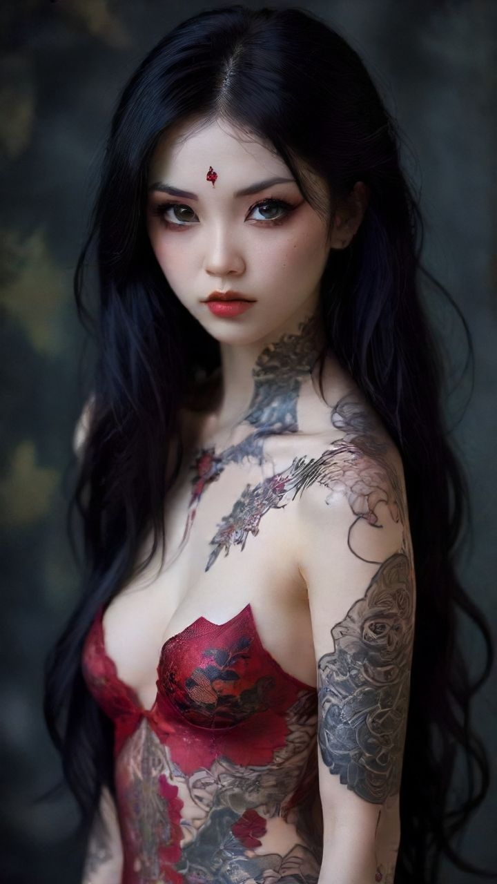 Pre-Conjure Asian Vampire