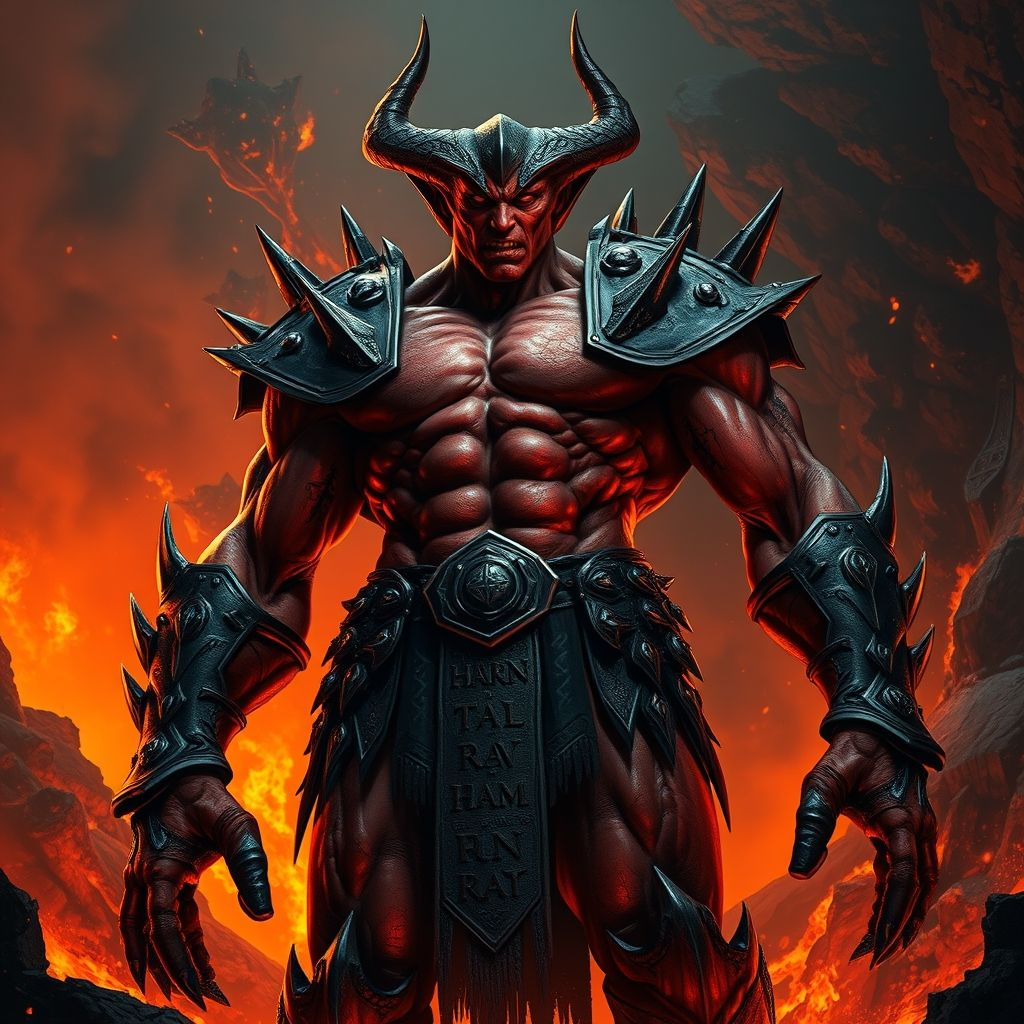 Pre-Conjure Demon Pit Warrior
