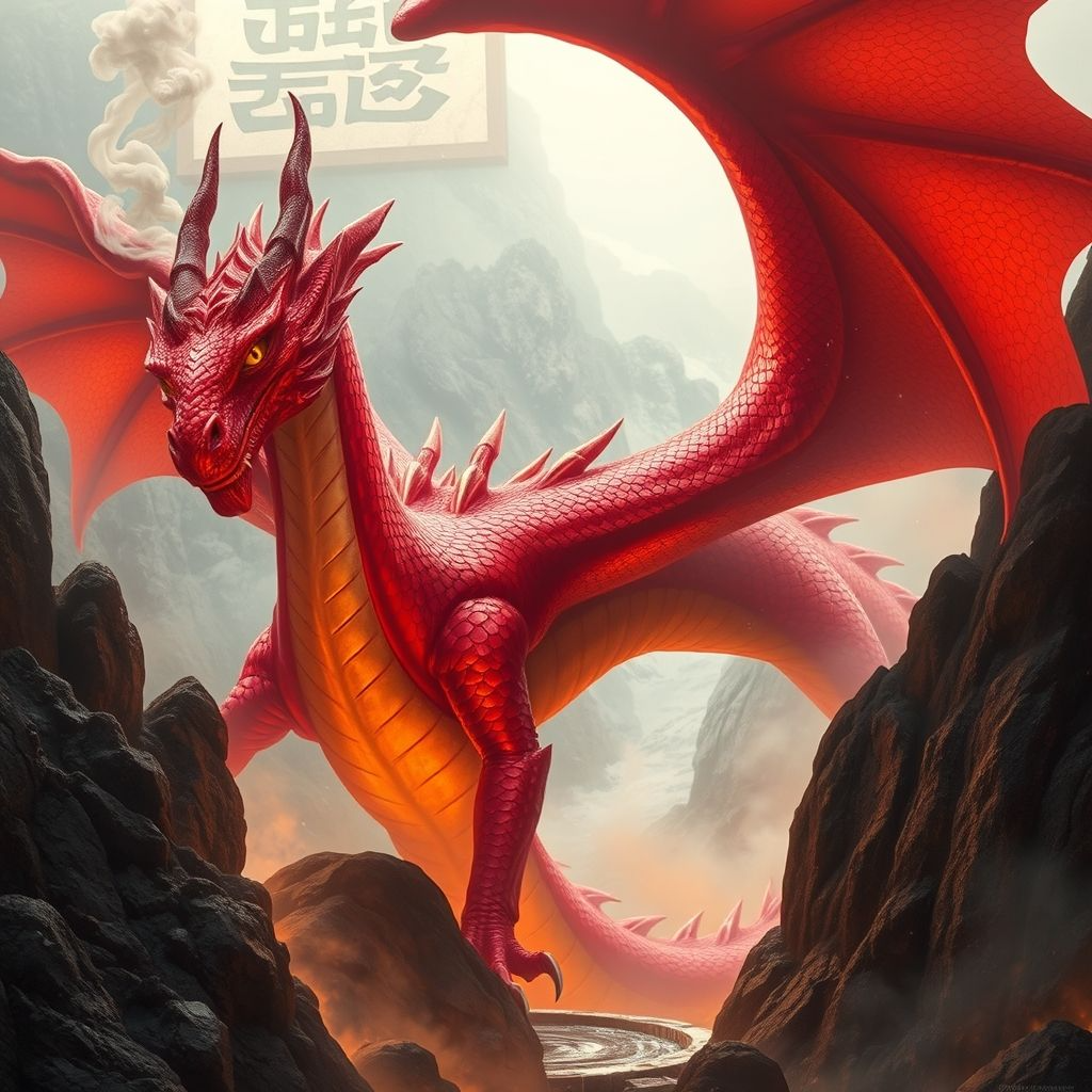 Pre-Conjure Red Dragon