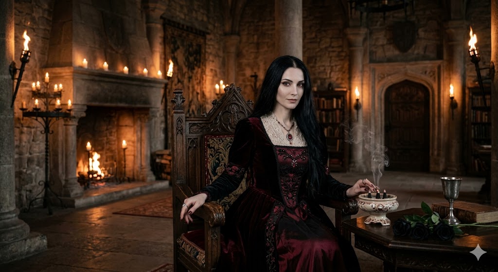 (image for) Pre-Conjure Romanian Vampiress