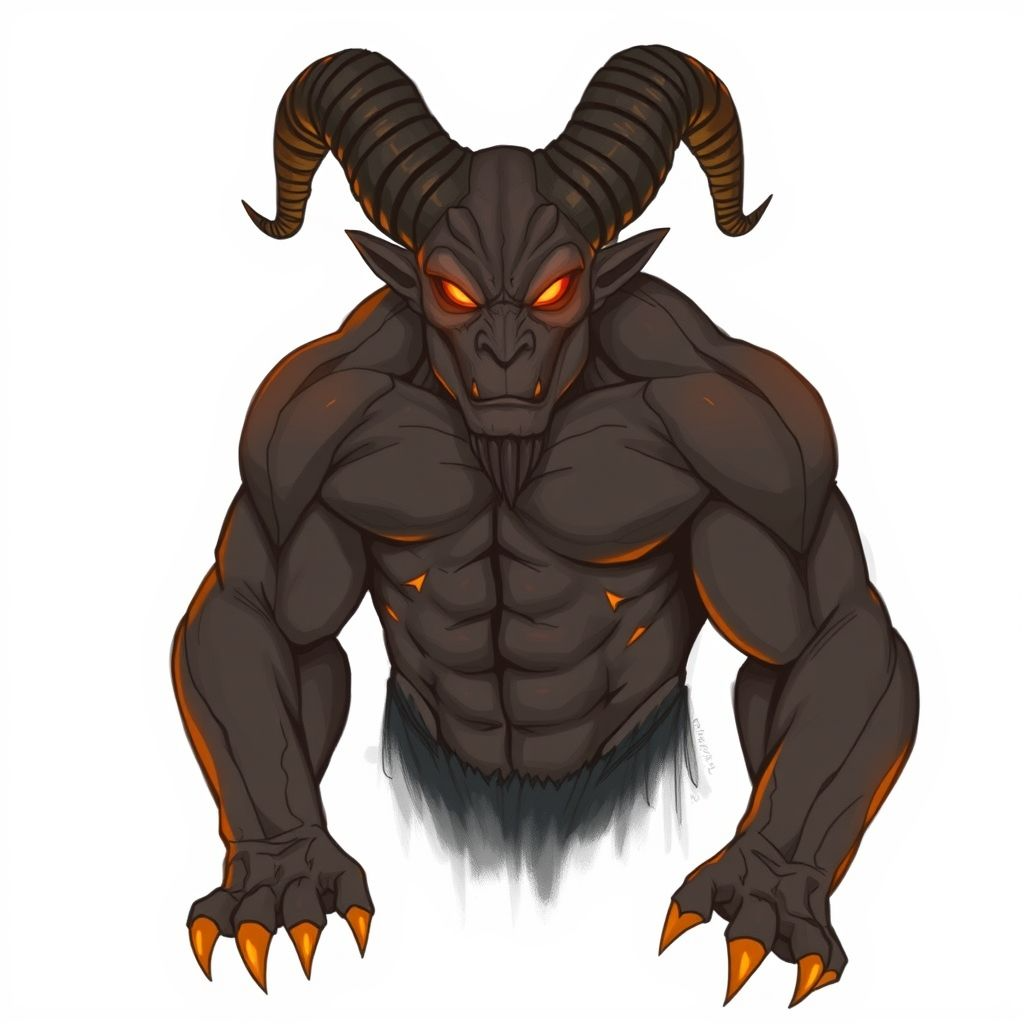 Pre-Conjure Pit Demon