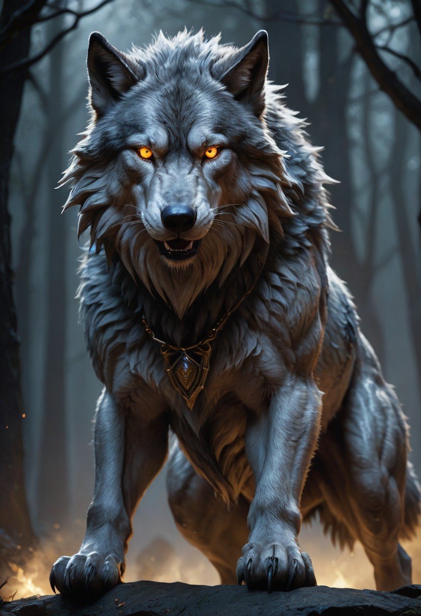 Pre-Conjure Were-Wolf (image for) Pre-Conjure Were-Wolf