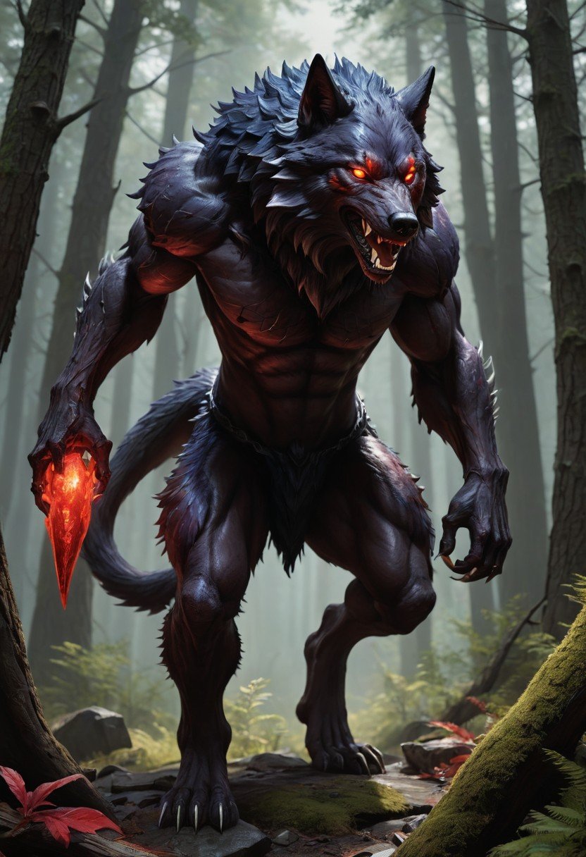 (image for) Pre-Conjure Blood Were-Wolf BA