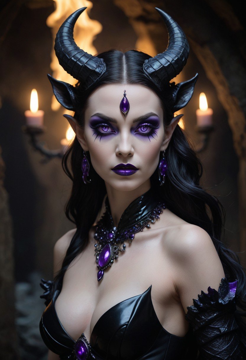 (image for) Pre-Conjure BA Caverns Demoness Seductress