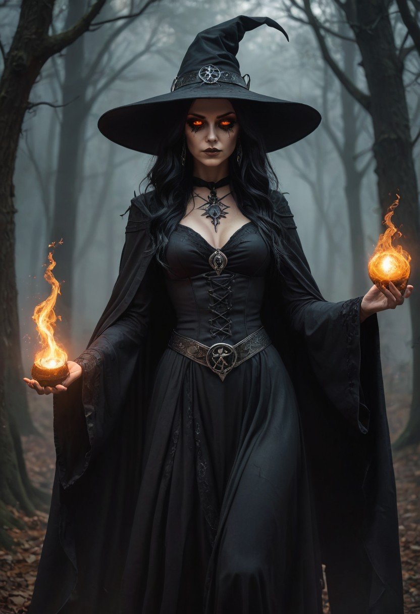 (image for) Pre-Conjure BA Infernal Witch