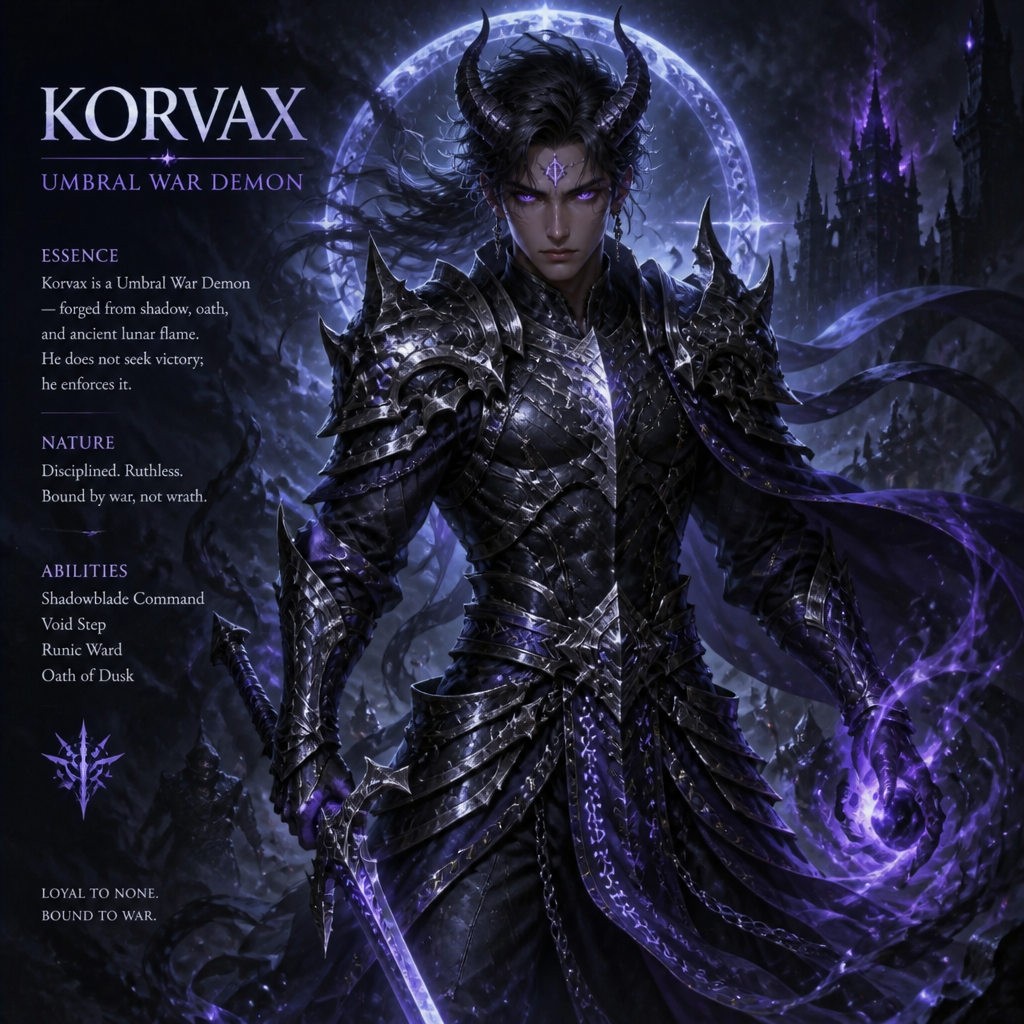 (image for) Pre-Conjure Umbral War Demon