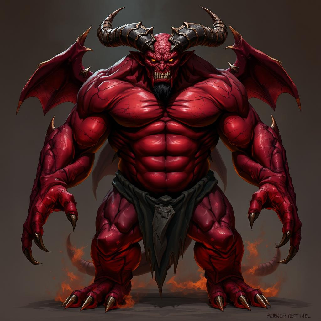 Pre-Conjure Pit Demon