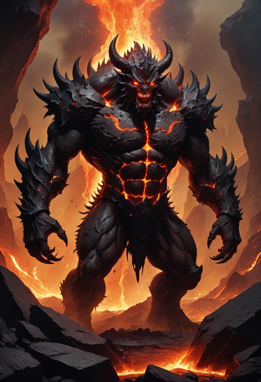 (image for) Pre-Conjure Pit Demon BA