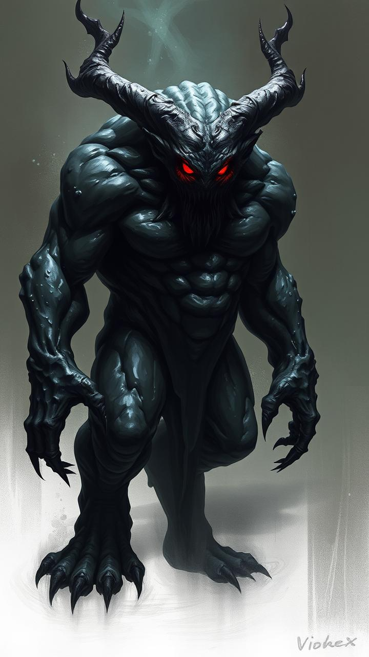 Pre-Conjure Sludge Demon