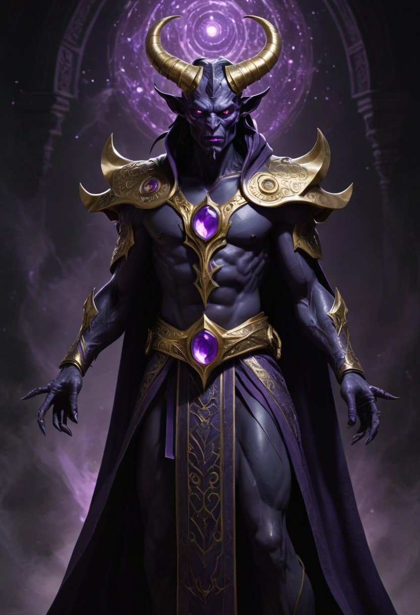 (image for) Pre-Conjure Thal'vyr Demon of Forbidden Sight & Ritual Mastery