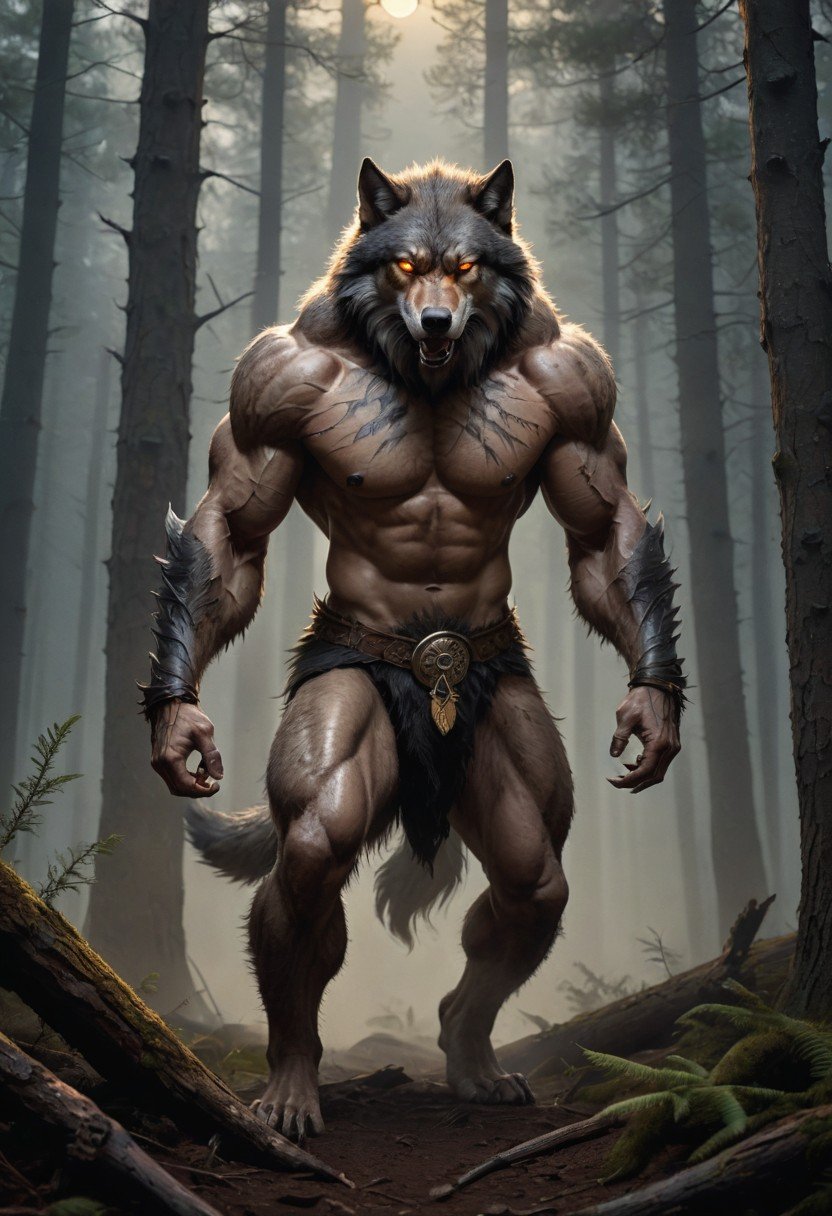 (image for) Pre-Conjure Were-Wolf