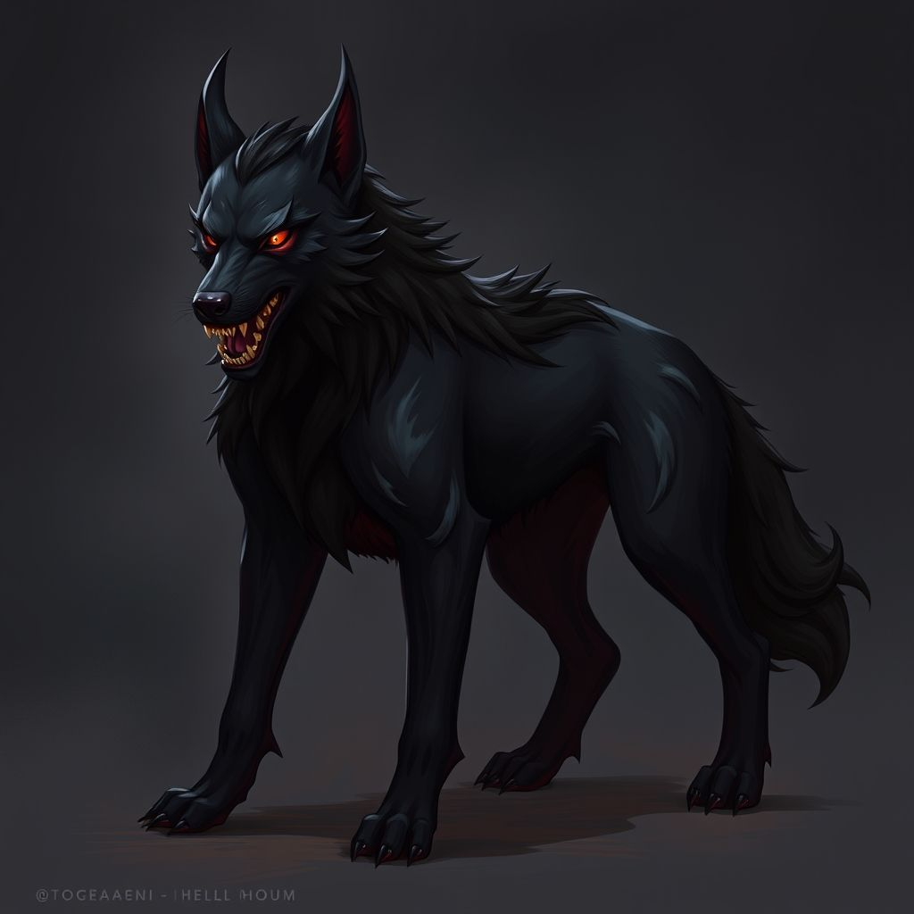 Pre-Conjure Hell Hound