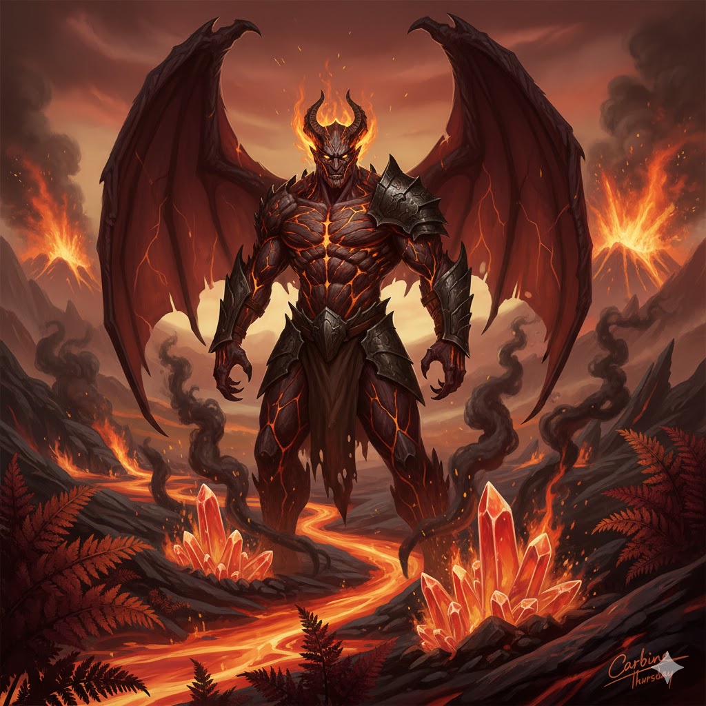 Pre-Conjure Lava Fields Demon