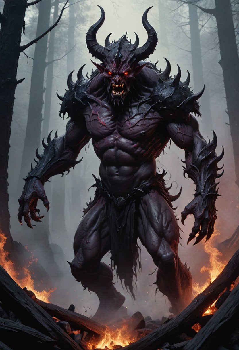 (image for) Pre-Conjure Abyssal Demon BA