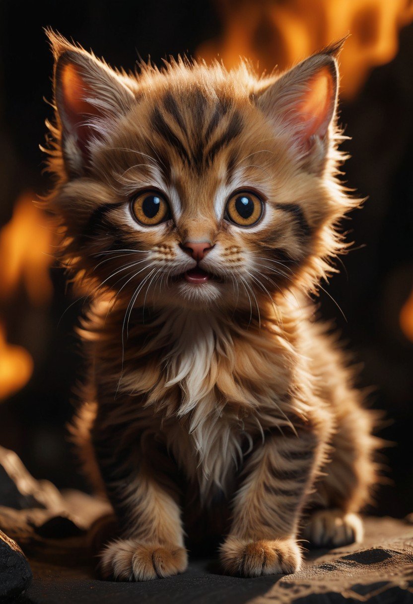 (image for) Pre-Conjure Hell Kitten