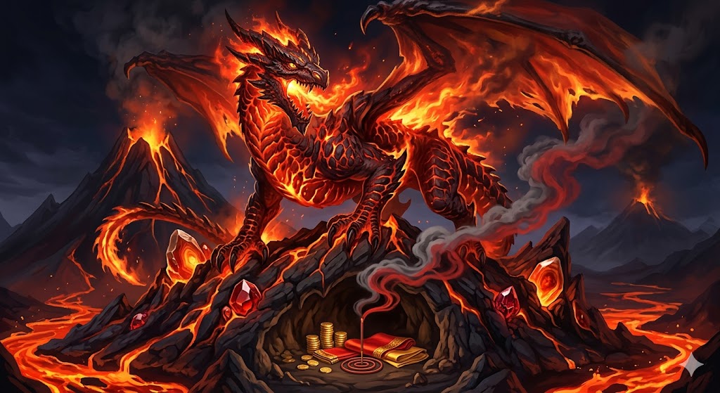 (image for) Pre-Conjure Crimson Dragon