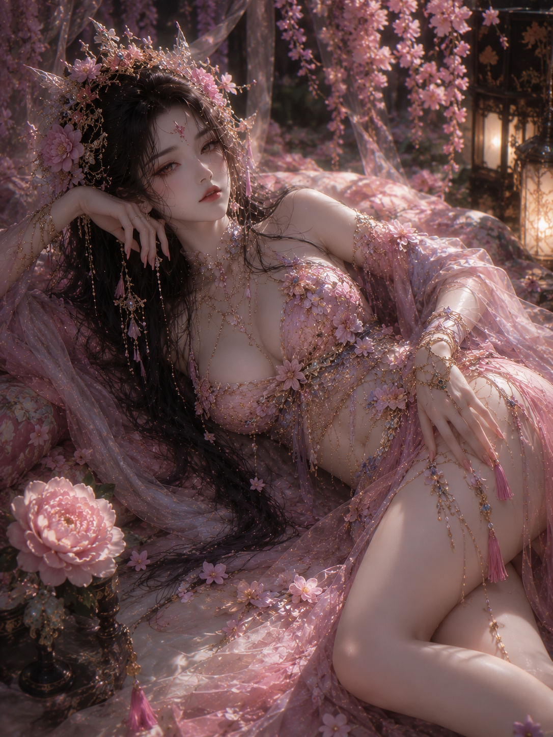 (image for) Custom Conjure Flower Spirit by Archelone-Grey Mage