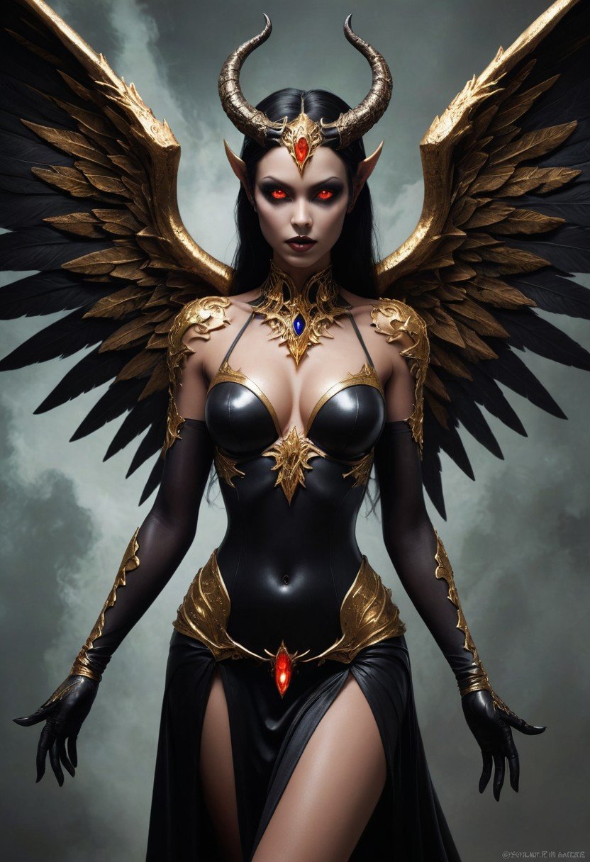 (image for) Pre-Conjure Divinity Demoness BA