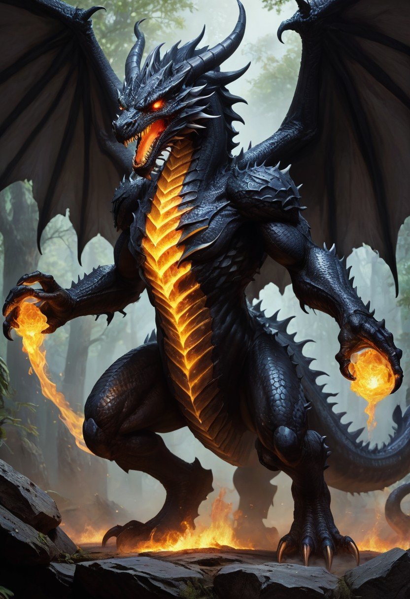 Pre-Conjure Abyssal Shadow Drake BA (image for) Pre-Conjure Abyssal Shadow Drake BA