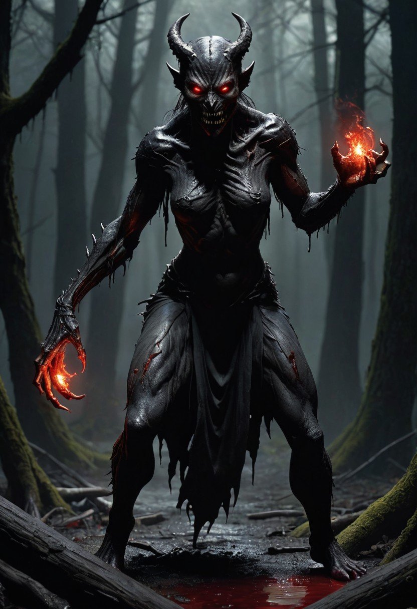 (image for) Pre-Conjure Female Boogeyman