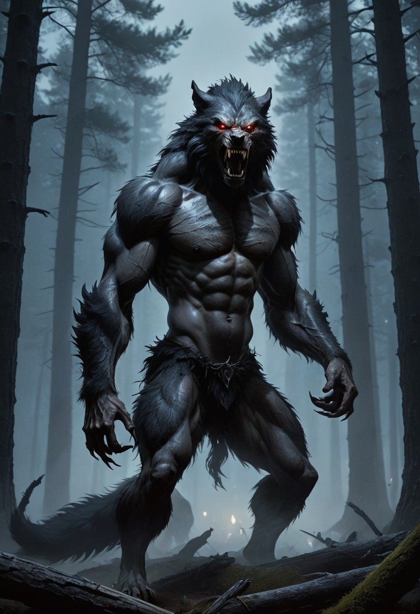 (image for) Pre-Conjure DA Werewolf