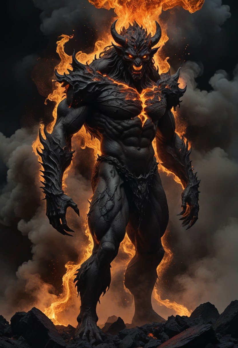 (image for) Pre-Conjure Lava Fields Demon BA