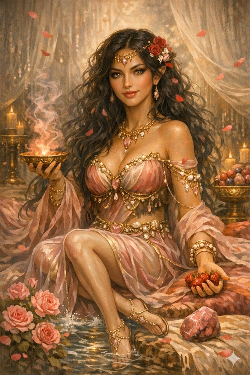 Pre-Conjure Human Priestess of Hedone