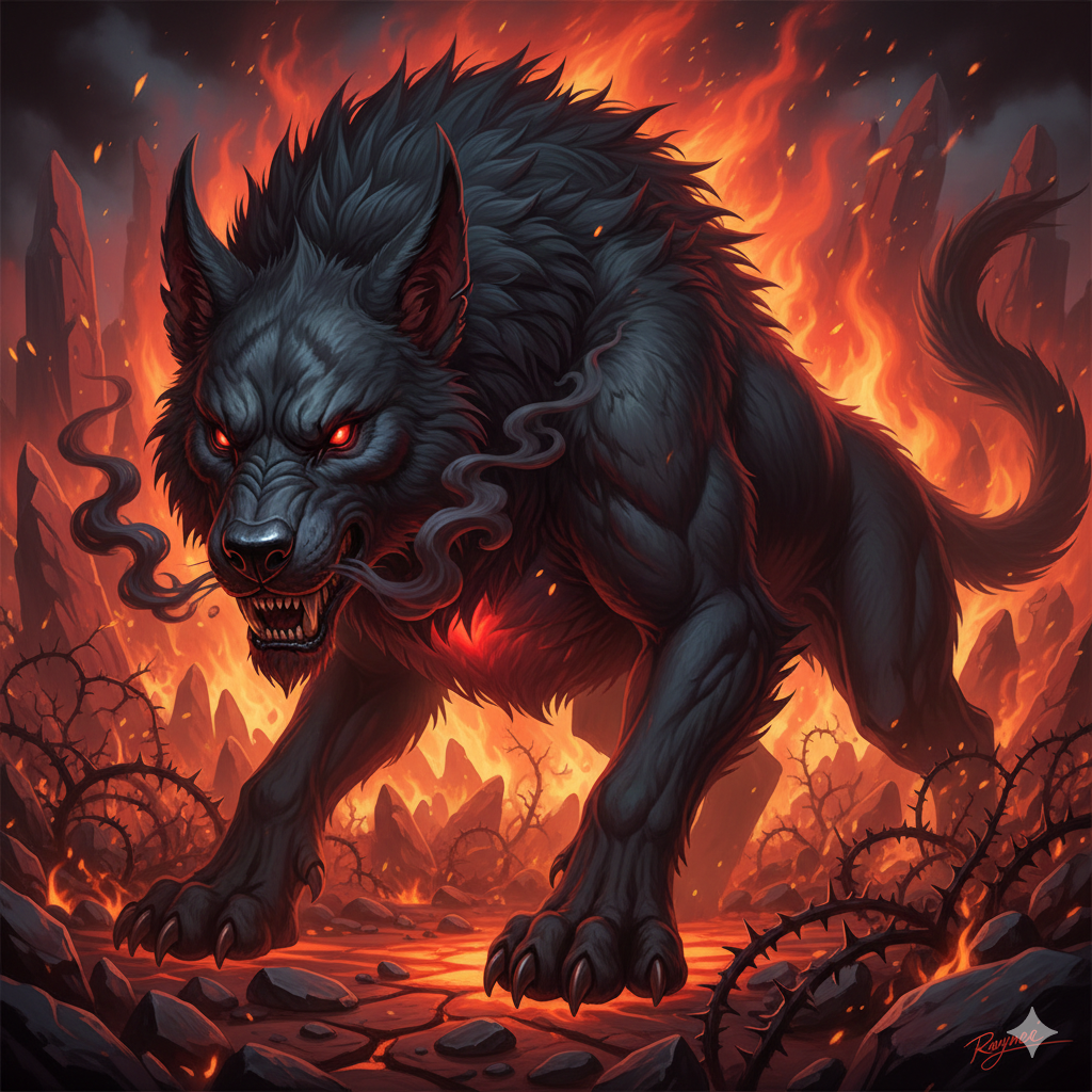 Pre-Conjure Hellhound