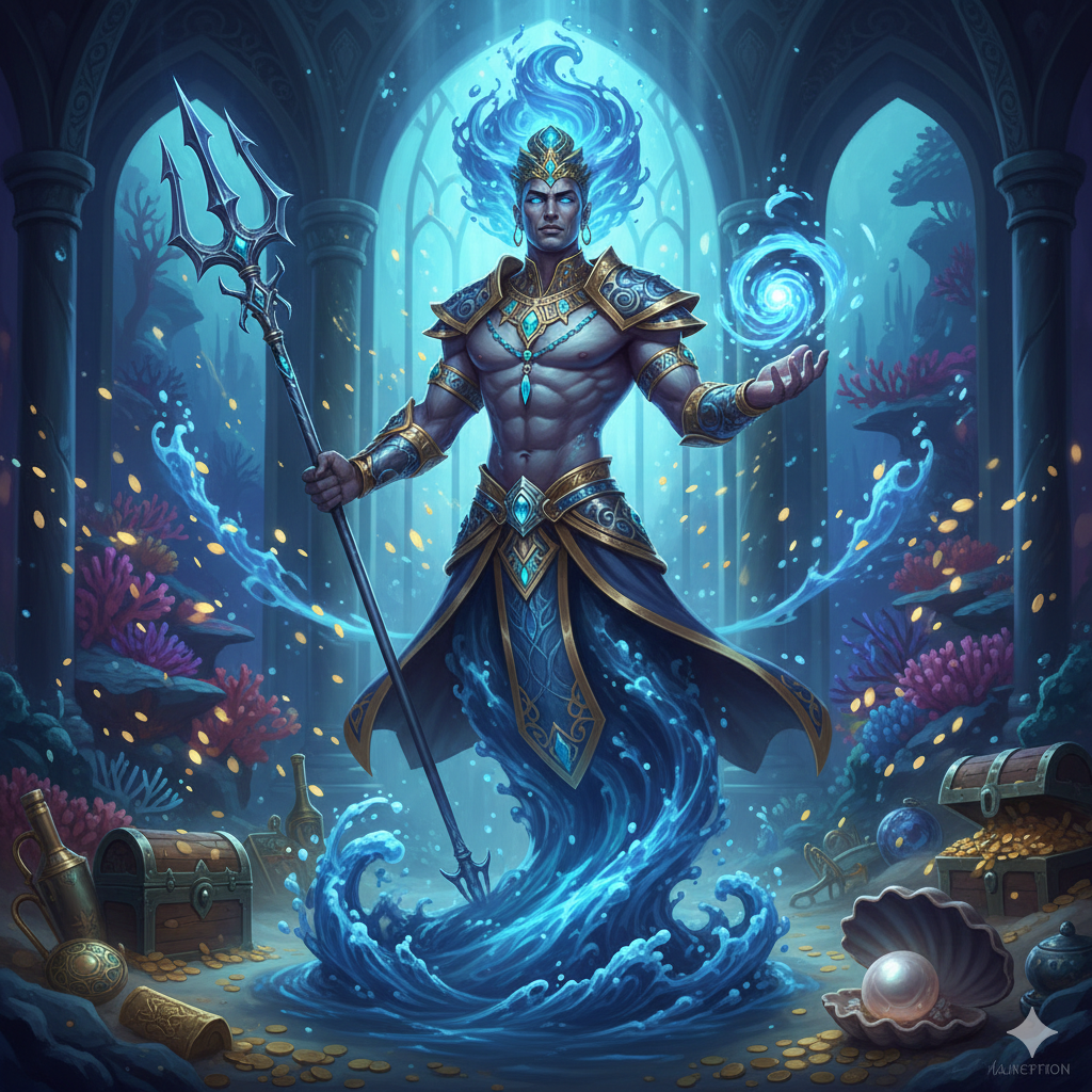 Pre-Conjure Marid Djinn