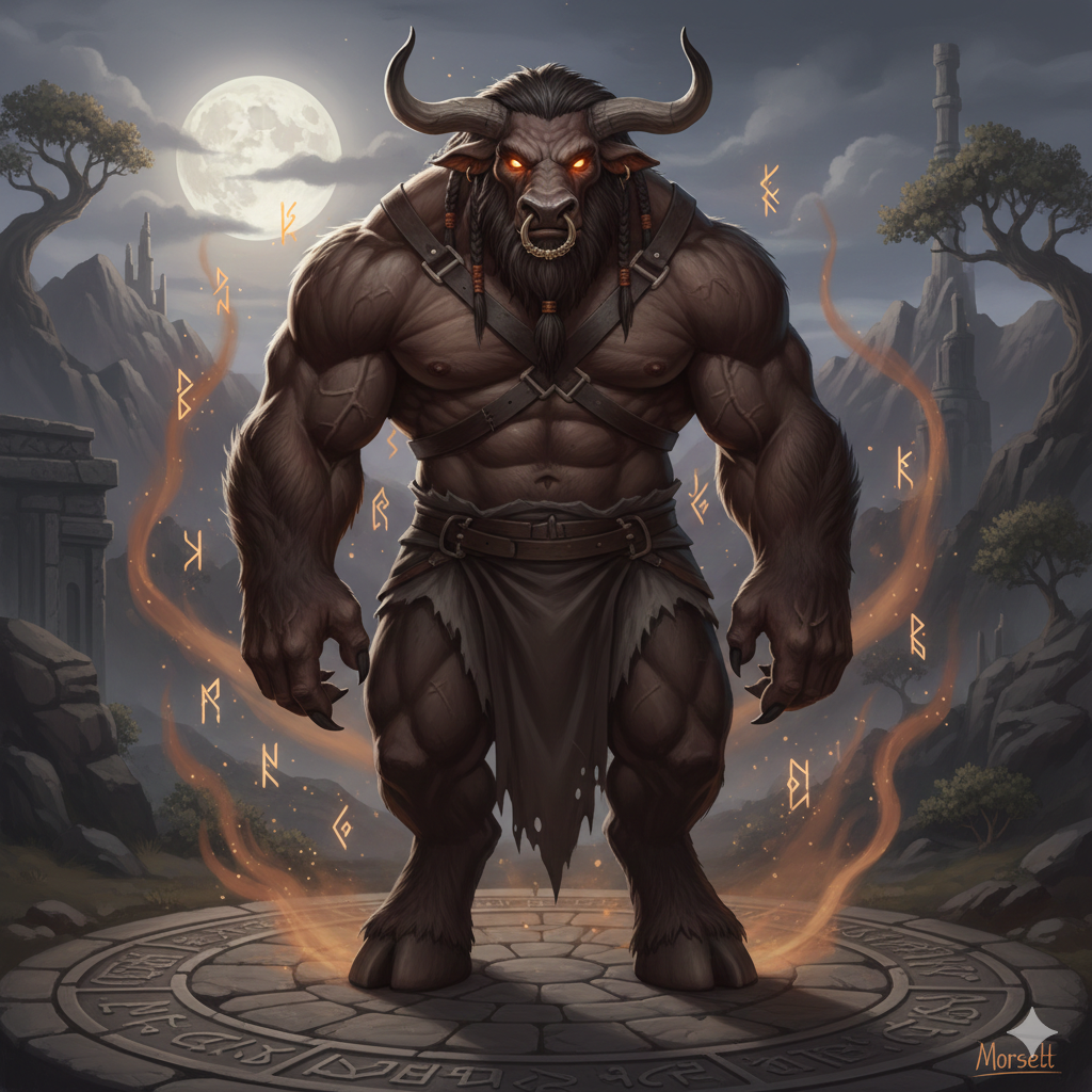Pre-Conjure Minotaur