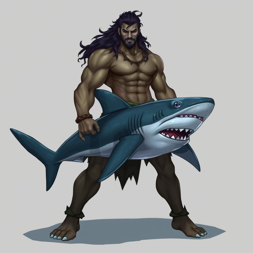Pre-Conjure Were-Shark
