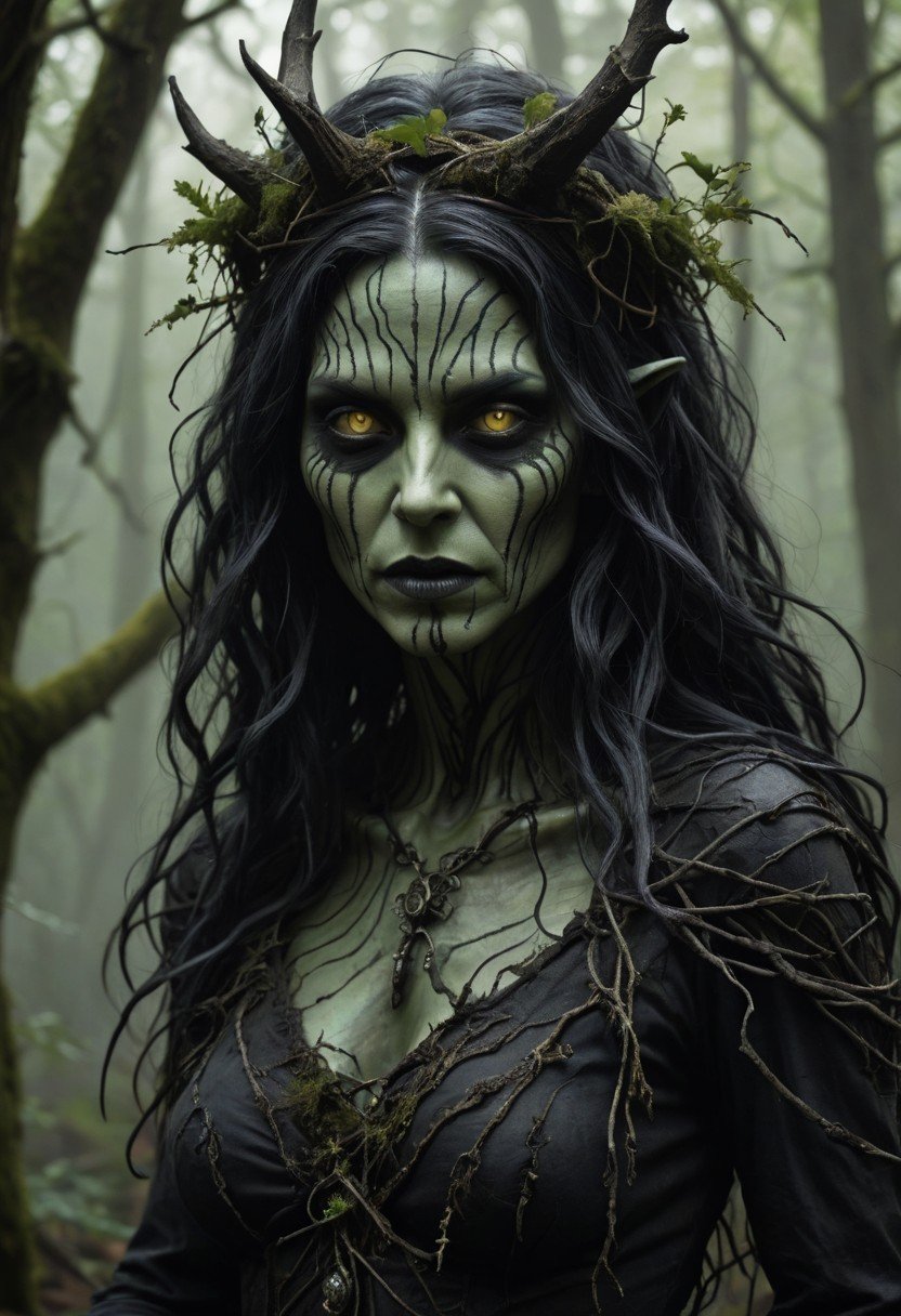 (image for) Pre-Conjure BA Demonic Bog Witch BA