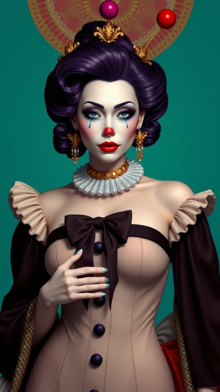 Pre-Conjure Clown Concubine
