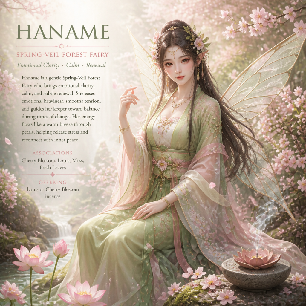 (image for) Pre-Conjure Spring Veil Forest Fairy