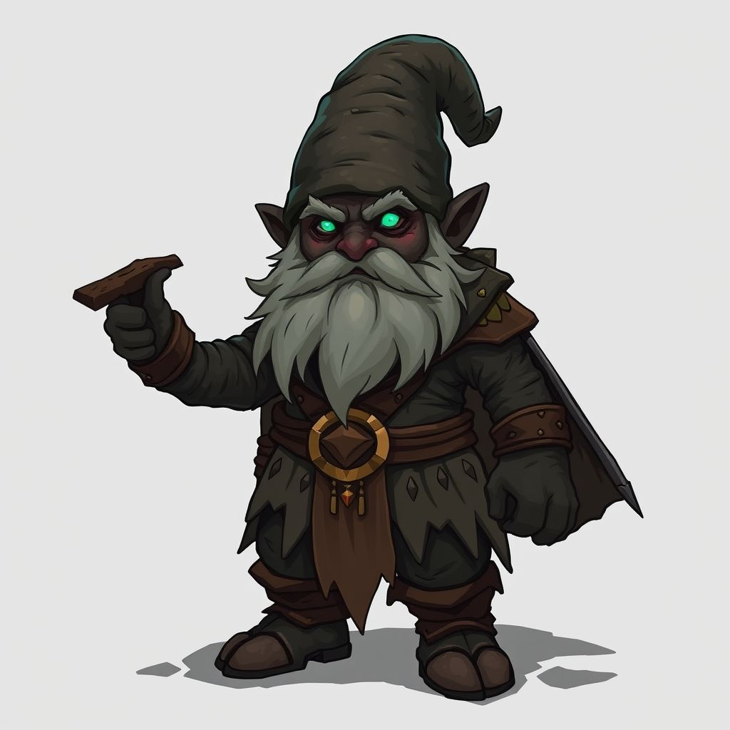Pre-Conjure Dark Gnome