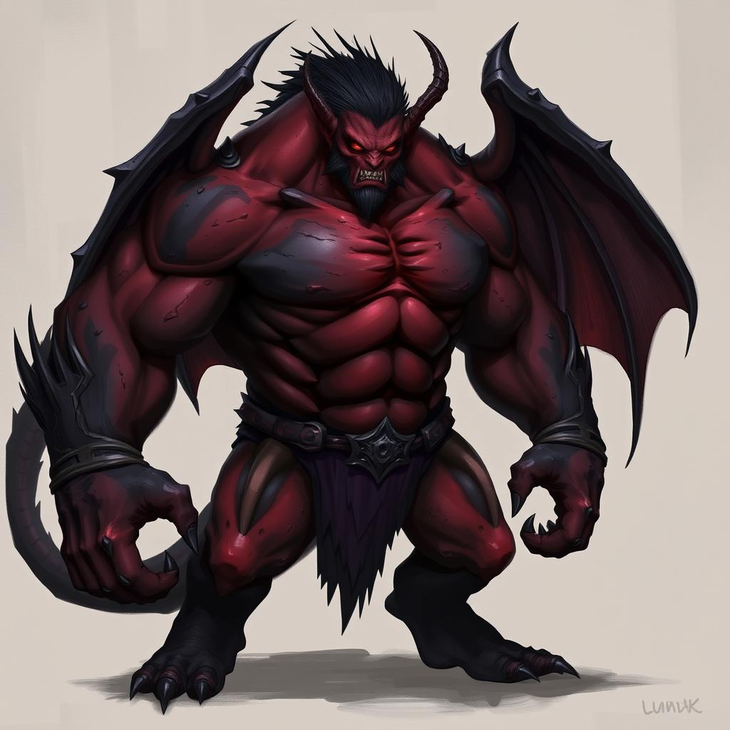 Pre-Conjure Black Mass Demon