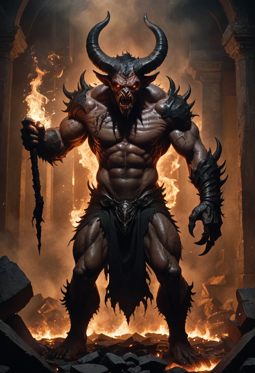 (image for) Pre-Conjure BA Pit Demon