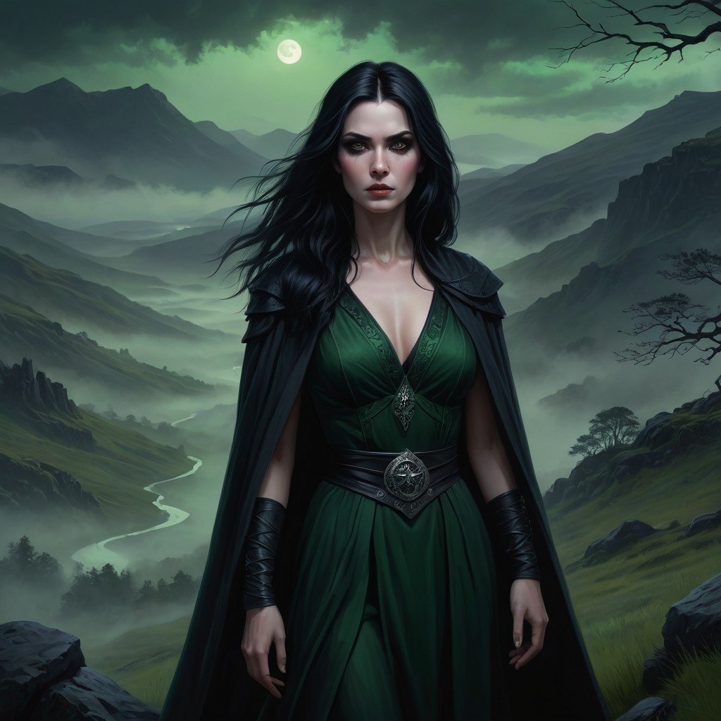 (image for) Pre-Conjure Baobhan Sith Scottish Vampire