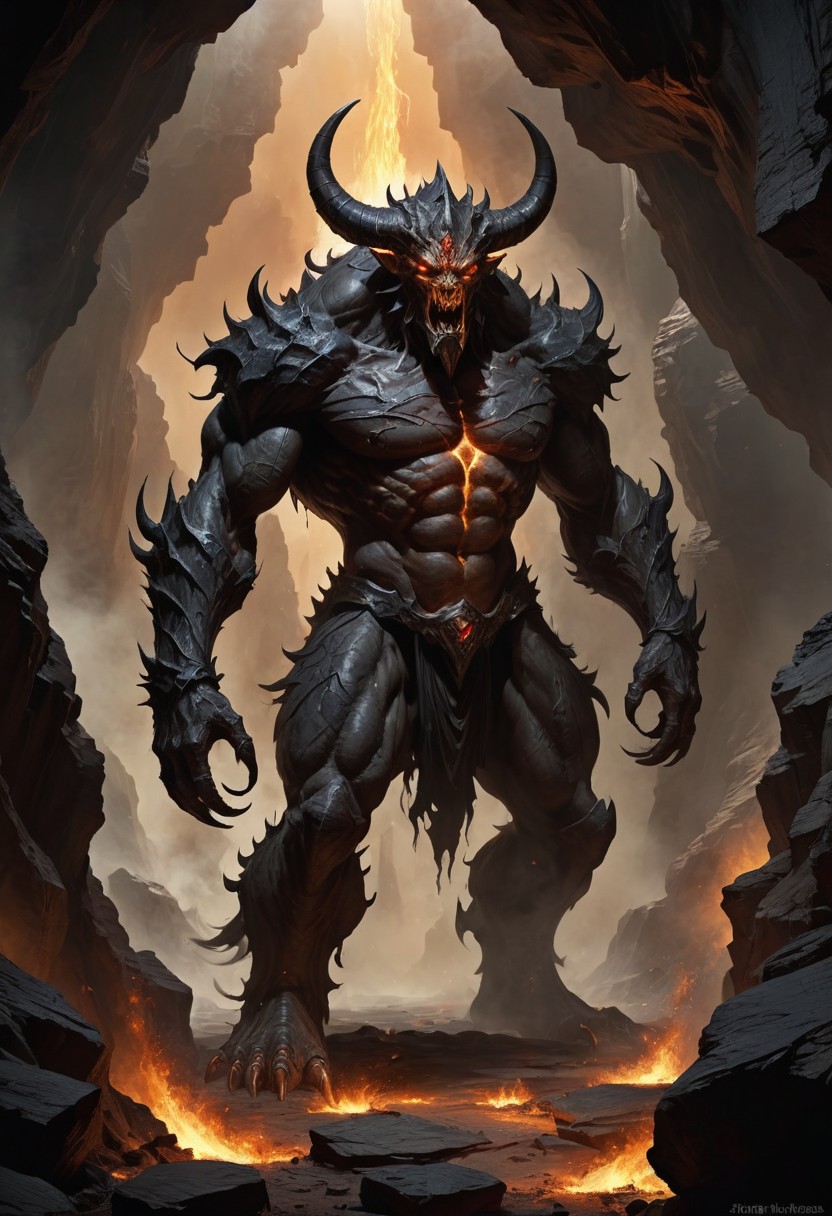(image for) Pre-Conjure Caverns Demon BA