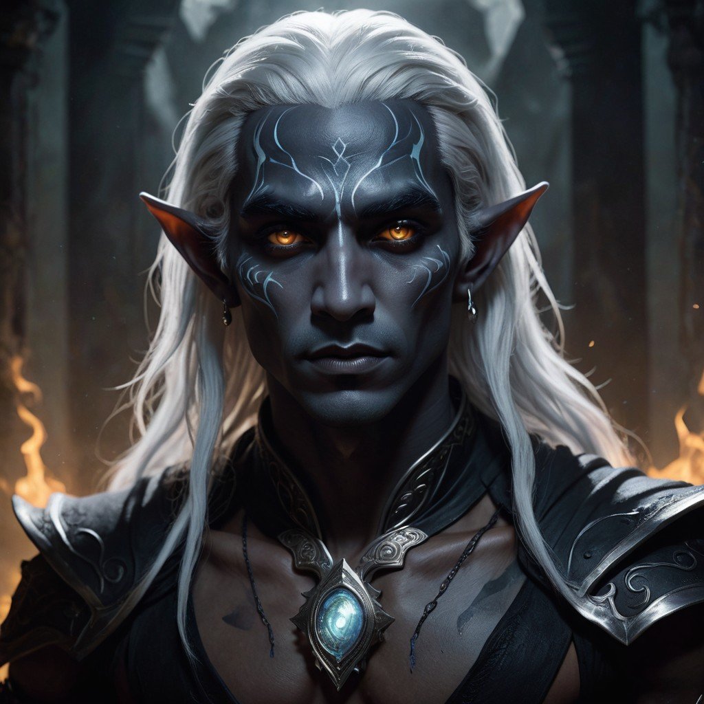 (image for) Pre-Conjure Drow Elf