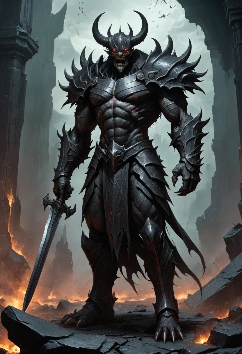 (image for) Pre-Conjure Iron-Clad Gatekeeper Demon