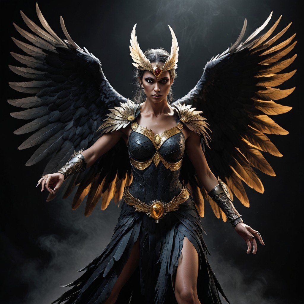 Pre-Conjure Female Harpy (image for) Pre-Conjure Female Harpy