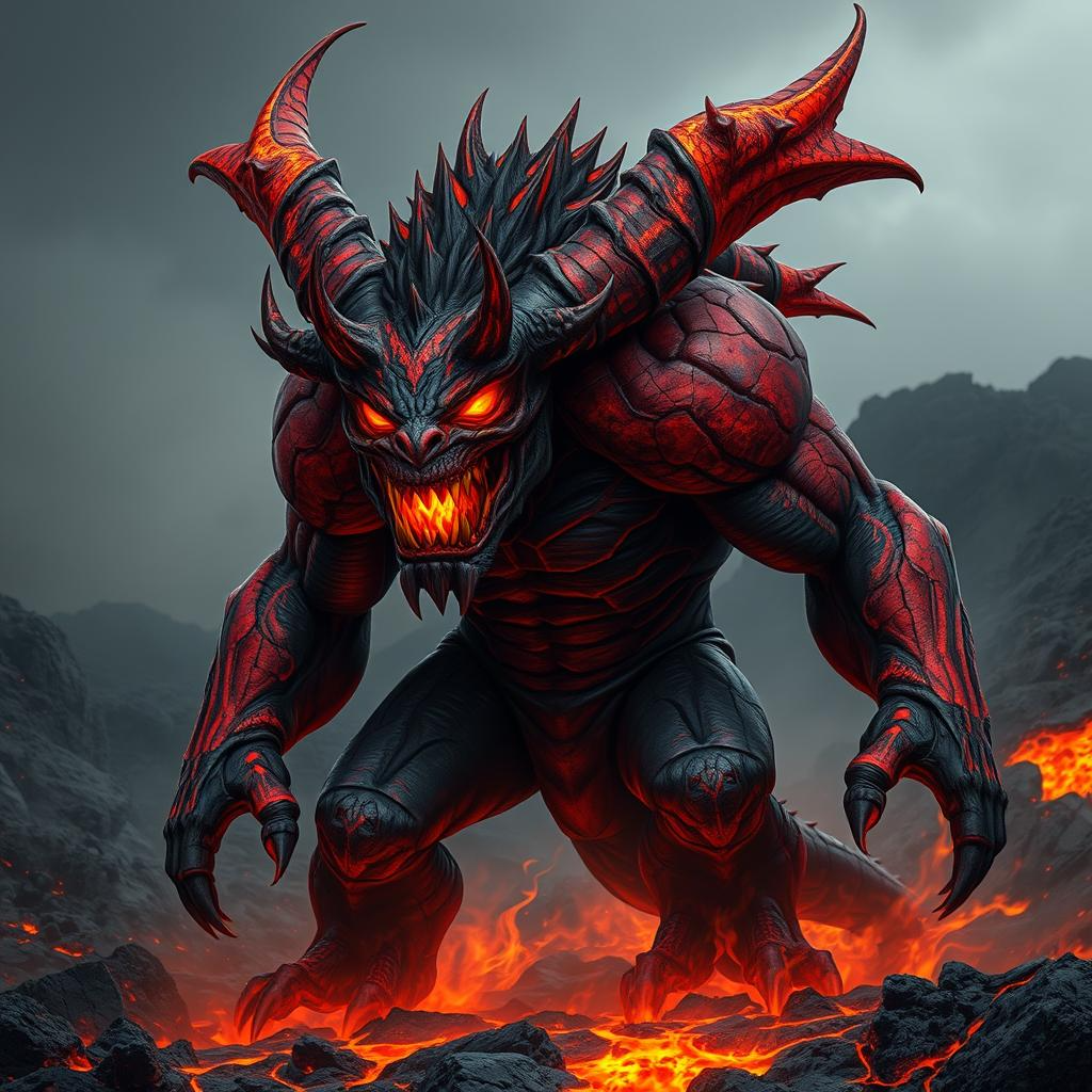 Pre-Conjure Lava Fields Demon