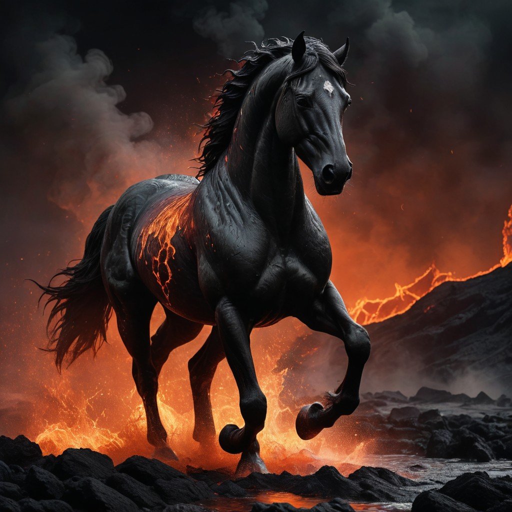 (image for) Pre-Conjure Lake of Fire Hellhorse BA