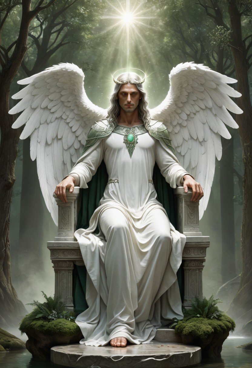 (image for) Pre-Conjure Throne Angel