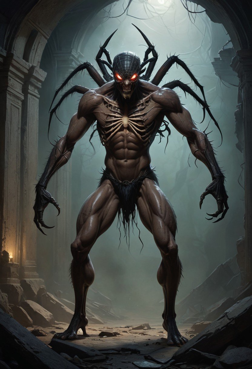 (image for) Pre-Conjure Void Weaver Arachnid
