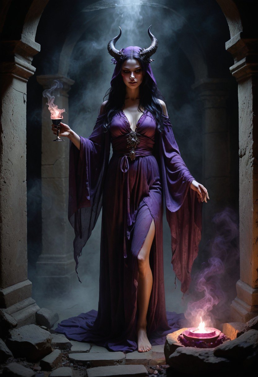 (image for) Pre-Conjure BA Catacombs Demoness