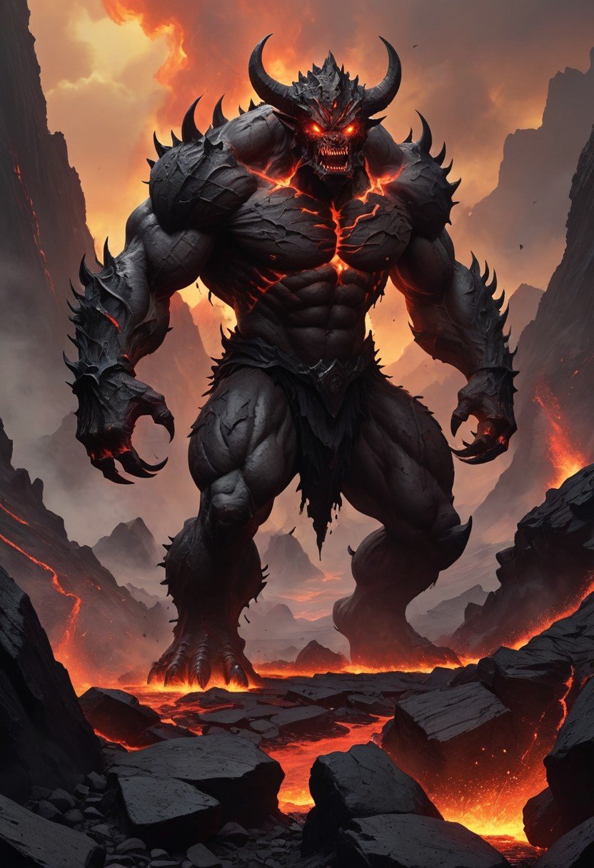 (image for) Pre-Conjure Pit Demon BA