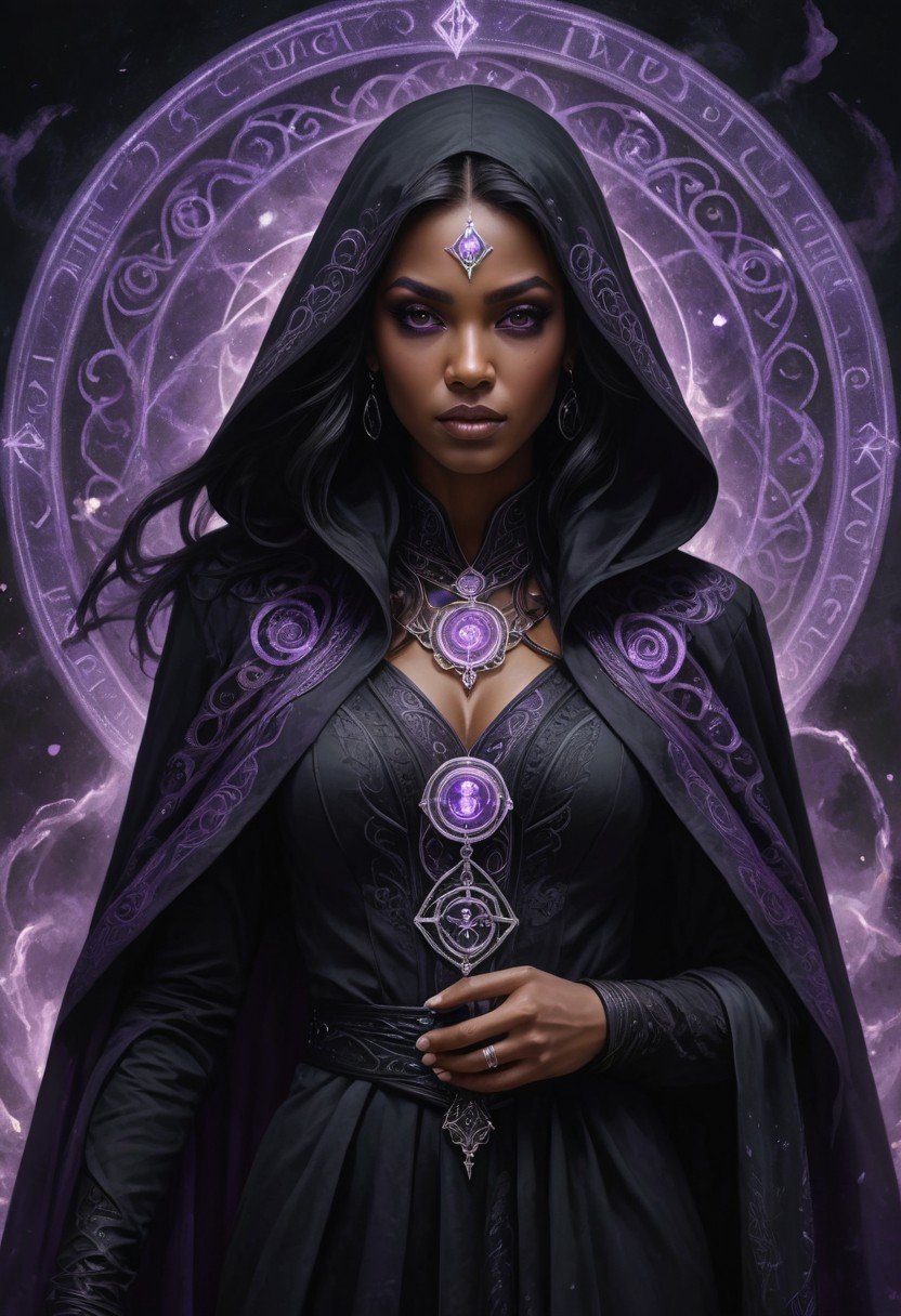 Pre-Conjure DA Black Magic Sorceress (image for) Pre-Conjure DA Black Magic Sorceress
