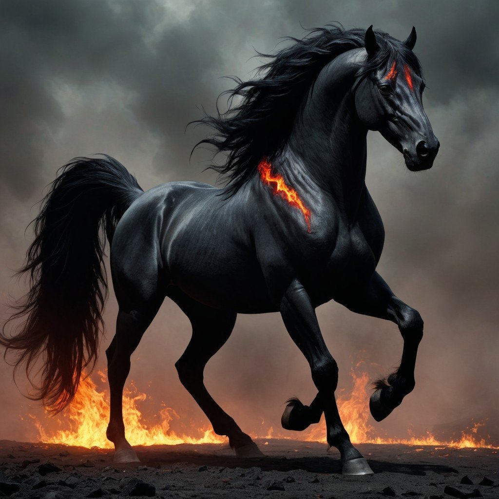 (image for) Pre-Conjure Hellhorse DA